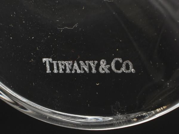 美品 TIFFANY&Co. ワイングラス 2点セット ペア アンパサンド ティファニー