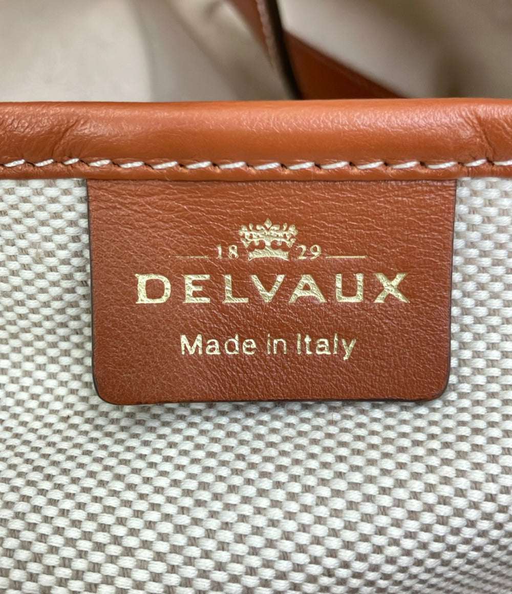 DELVAUX トートバッグ ディライト キャンバス レディース デルボー