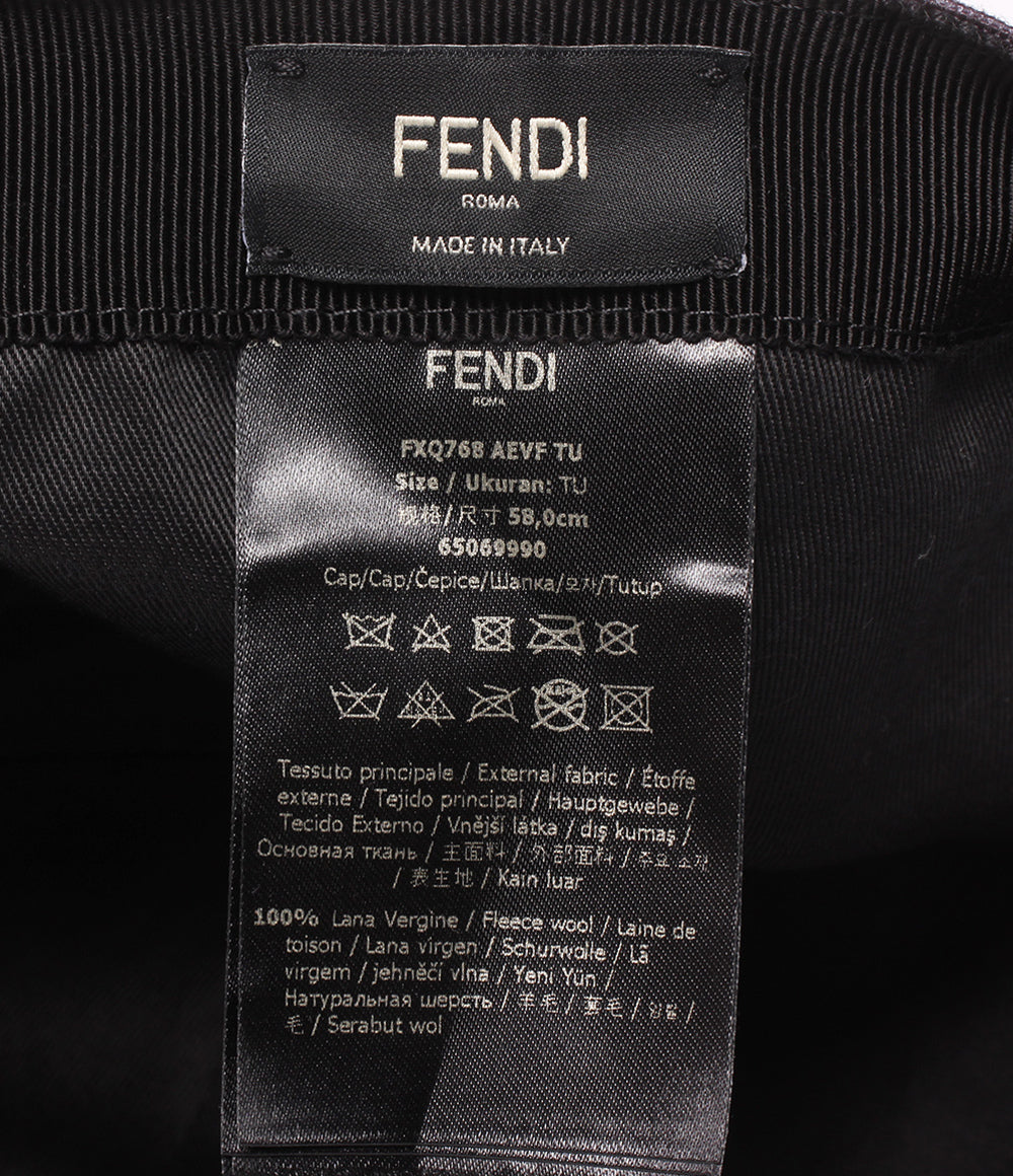 FENDI キャップ マジックテープ式 レディース メンズ フェンディ