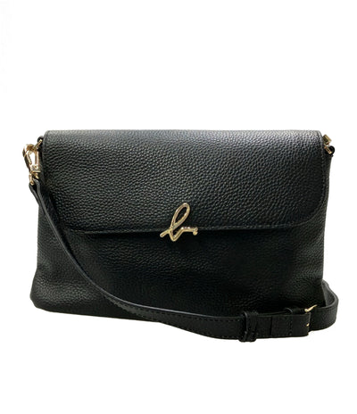 美品 agnes b. ショルダーバッグ 斜め掛け レザー レディース アニエスベー