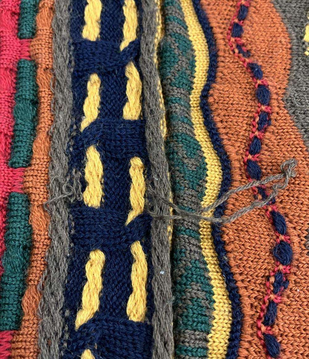 COOGI 長袖 3D ニット メンズ SIZE M クージー