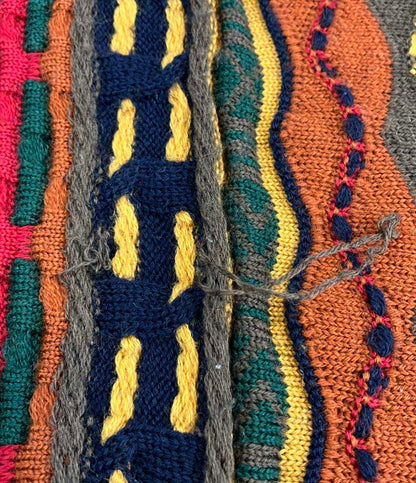 COOGI 長袖 3D ニット メンズ SIZE M クージー