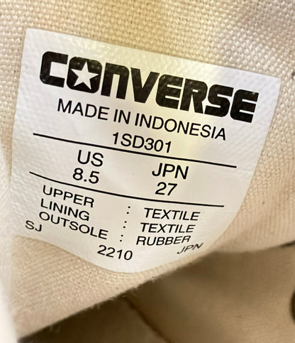 CONVERSE ハイカットスニーカー サイドジップ 1SD301 メンズ SIZE 27.0 コンバース