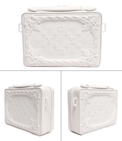 ルイ・ヴィトン ショルダーバッグ ハンドル ソフトトランク レザー LV オーナメント 2023春夏 M21833 メンズ LOUIS VUITTON