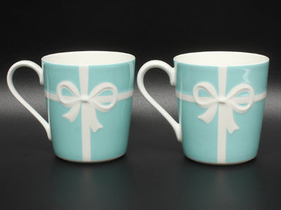 美品 TIFFANY&Co. マグカップ 2点セット ペア ブルーボックス ティファニー
