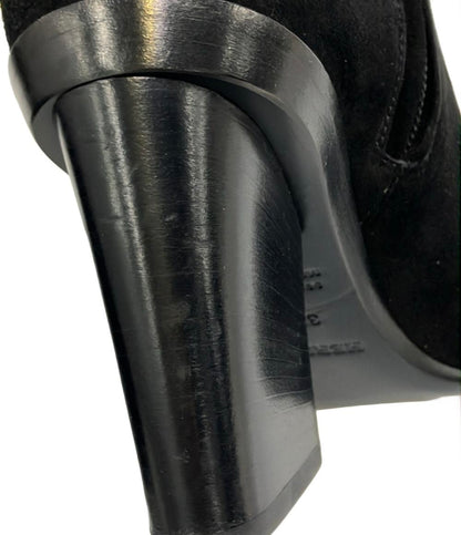 HERMES ロングブーツ シルバー金具 レディース SIZE 36.5 (24cm) エルメス