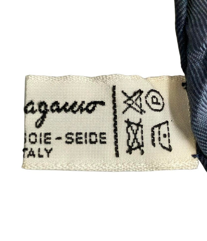 美品 Salvatore Ferragamo スカーフ シルク100% レディース サルヴァトーレフェラガモ