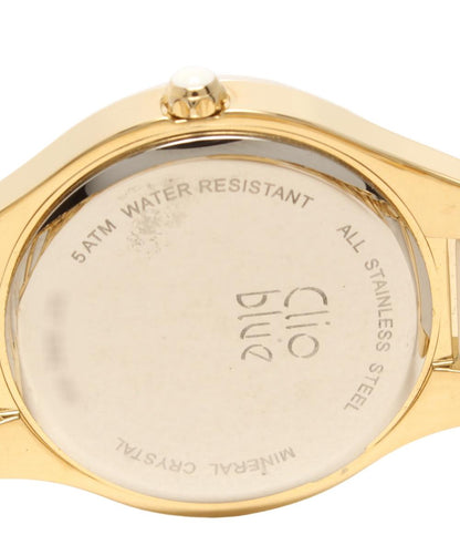 Clio blue 腕時計 クオーツ ホワイト レディース クリオブルー