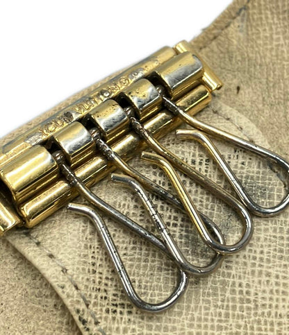 LOUIS VUITTON 4連キーケース ミュルティクレ4 ダミエ アズール N60020 レディース メンズ ルイ・ヴィトン