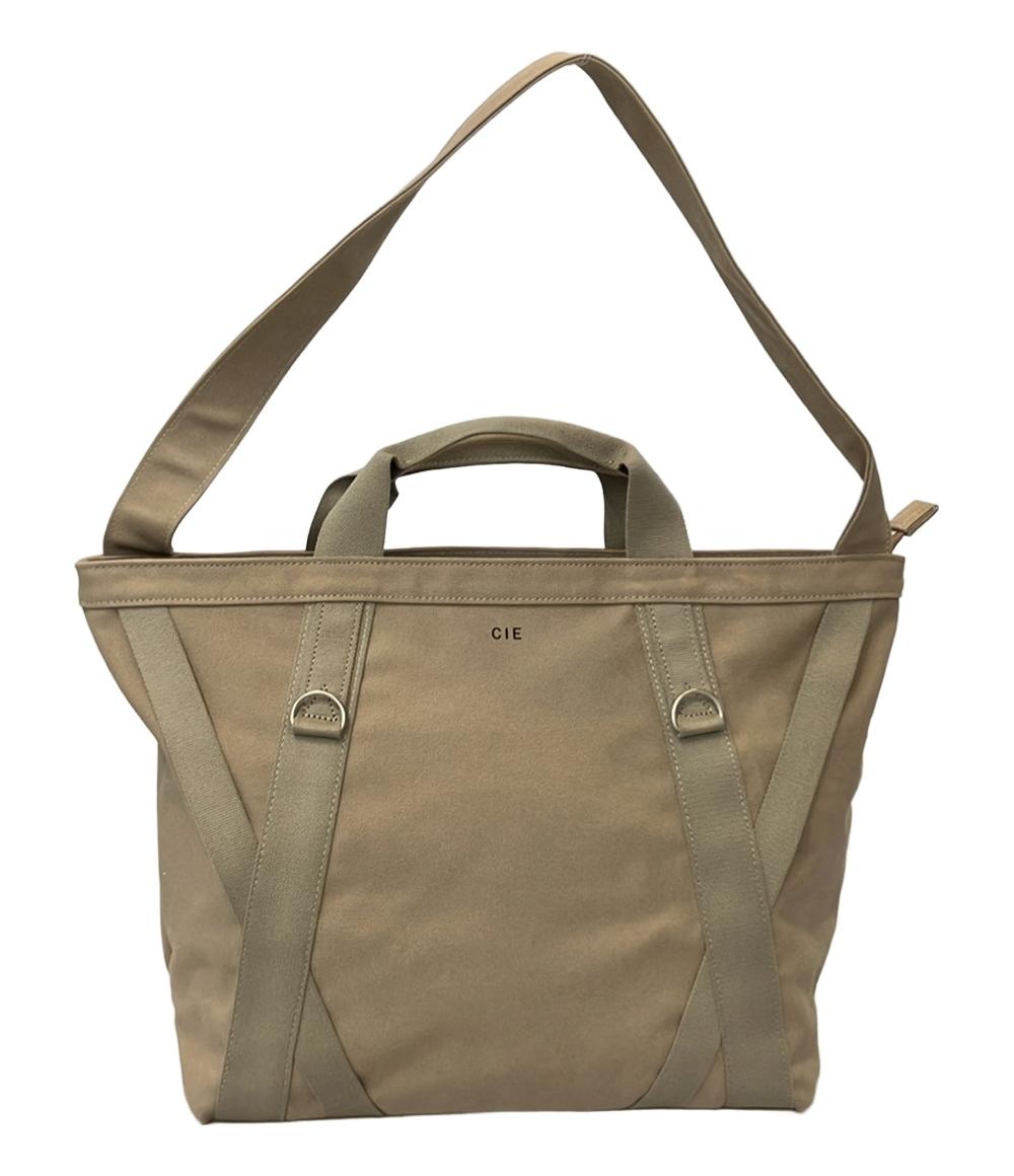 美品 シー 2way トートバッグ ショルダーバッグ 肩掛け DUCK CANVAS TOTE メンズ CIE