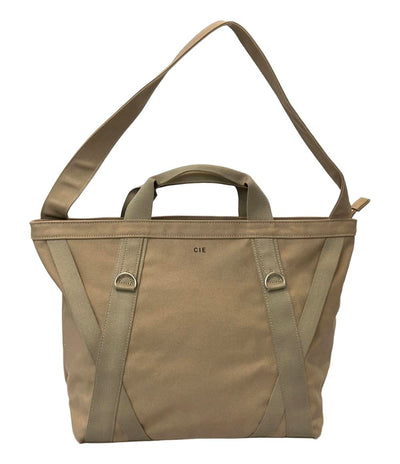 美品 シー 2way トートバッグ ショルダーバッグ 肩掛け DUCK CANVAS TOTE メンズ CIE