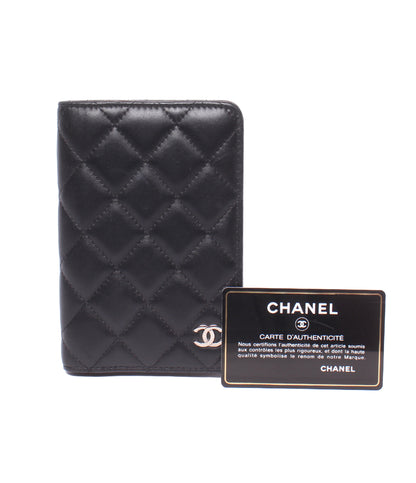 CHANEL 手帳カバー シルバー金具 16番台 マトラッセ レディース シャネル