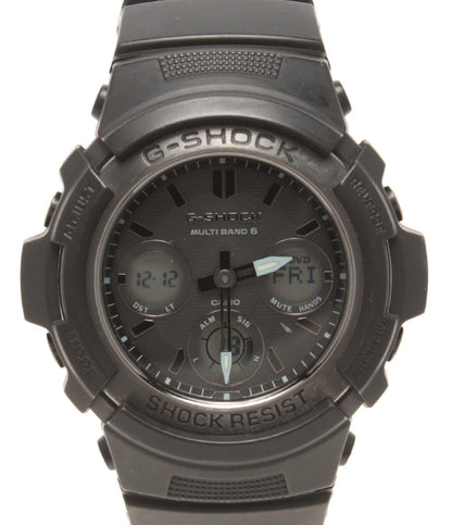 CASIO 腕時計 G-SHOCK ソーラー AWG-M100SBB-1AJF メンズ カシオ