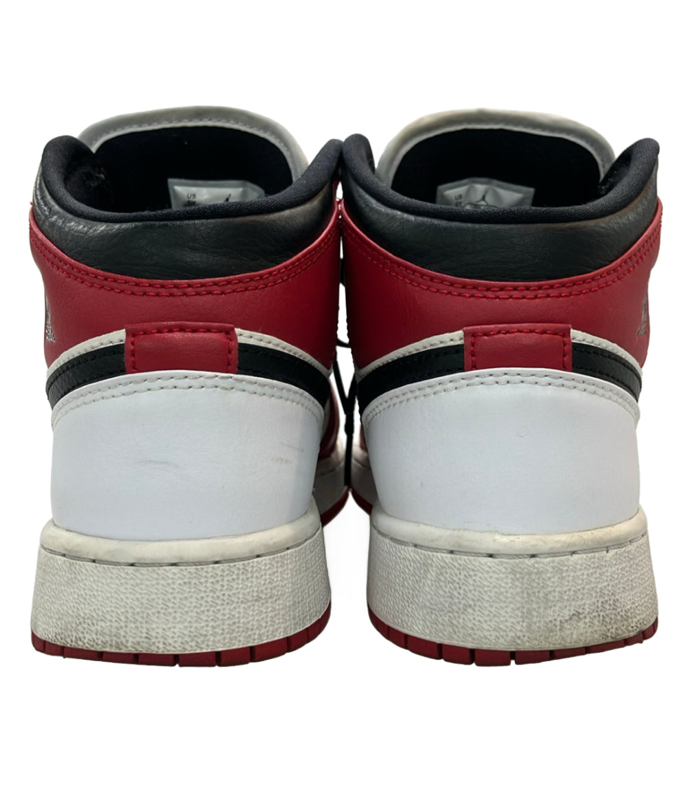 NIKE ミドルカットスニーカー エアジョーダン 1 ミッド GS 554725-173 レディース SIZE 23.5 ナイキ