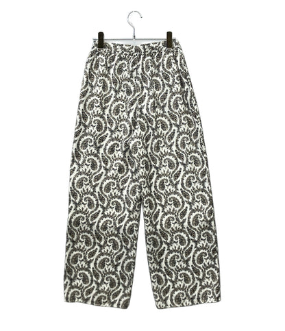 美品 ANAYI ペイズリーデシンイージーパンツ レディース SIZE 36 (XS) アナイ