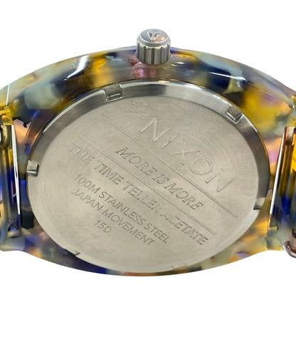 NIXON 腕時計 クオーツ シルバー メンズ ニクソン