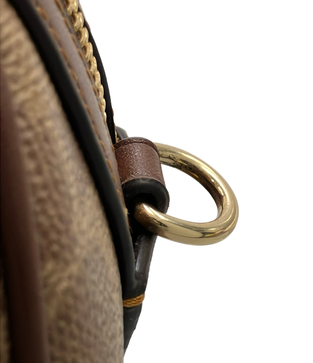 美品 COACH 2WAY ハンドバッグ ショルダーバッグ 斜め掛け シグネチャー CV961 レディース コーチ