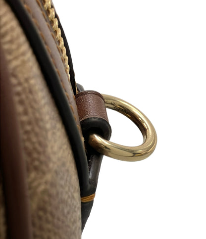 美品 COACH 2WAY ハンドバッグ ショルダーバッグ 斜め掛け シグネチャー CV961 レディース コーチ