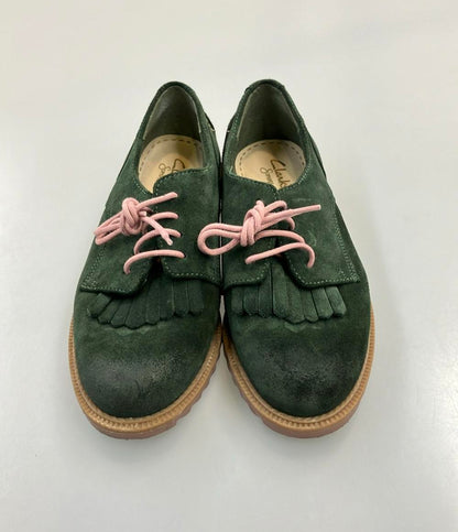 訳あり クラークス ローファー スエード レディース SIZE 23.0 (M) Clarks