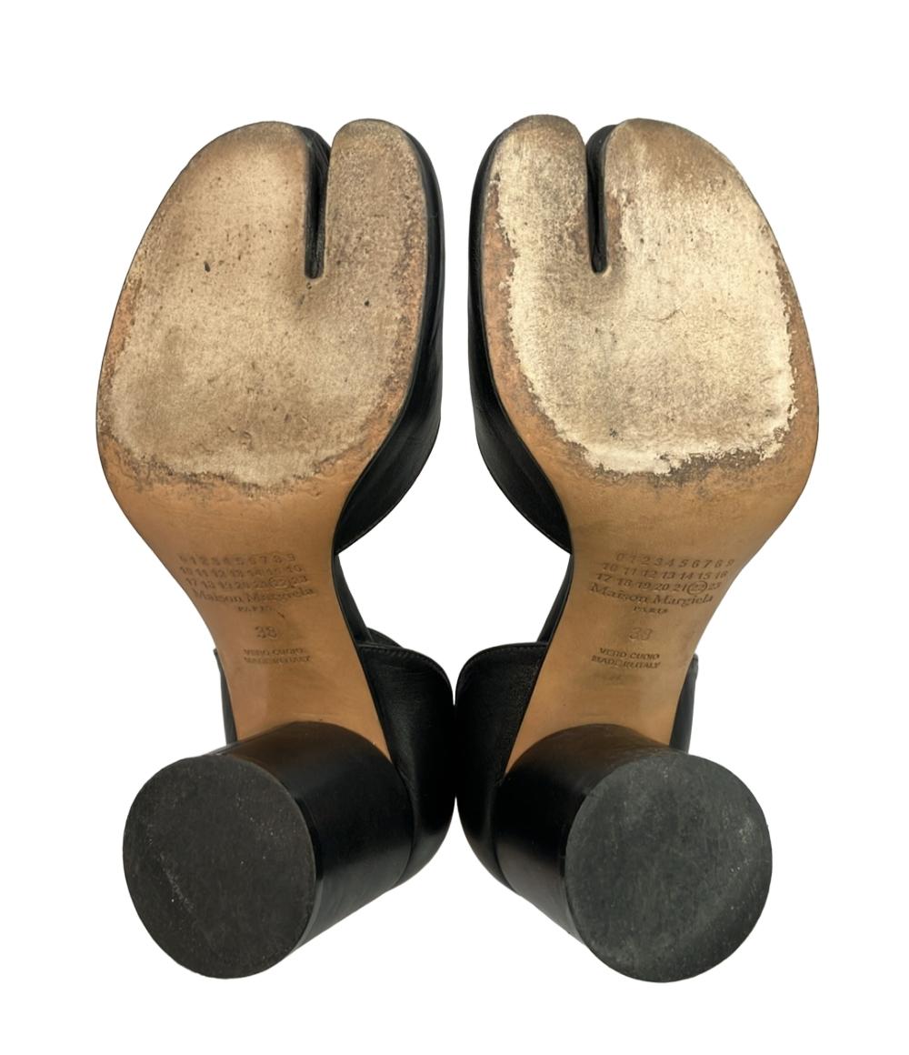 Maison Margiela アンクルストラップパンプス タビ チャンキーヒール S34WL0021 レディース SIZE 38 (25.5cm) メゾンマルジェラ