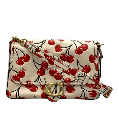 COACH 2way ショルダーバッグ 斜め掛け クラッチバッグ さくらんぼ CA110 レディース コーチ