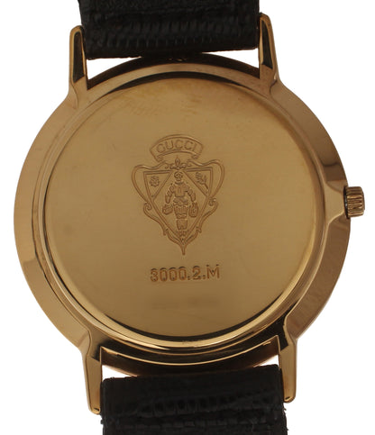GUCCI 腕時計 クオーツ ブラック 3000.2.M メンズ グッチ