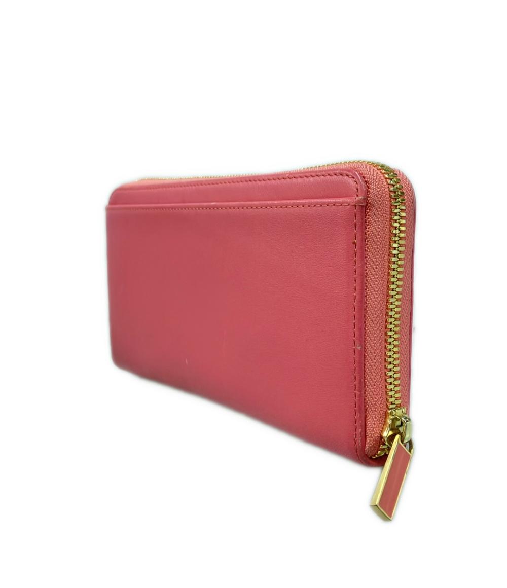 【最終値下げ！！】アニエスベー  ラウンド　長財布　ピンク agnes b. ラウンドファスナー長財布 レディース アニエスベー