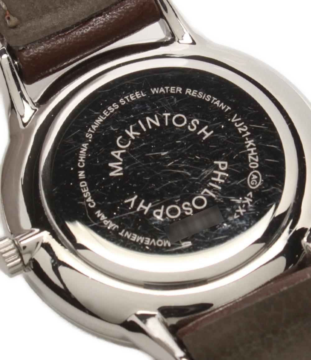 MACKINTOSH PHILOSOPHY 腕時計 クオーツ シルバー VJ21-KHZ0 レディース メンズ マッキントッシュフィロソフィー
