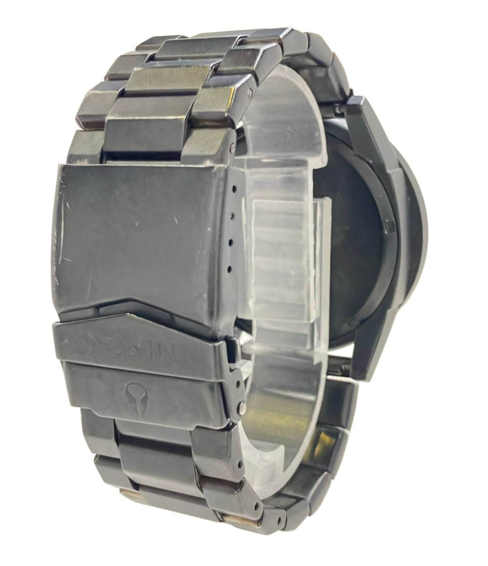 NIXON 腕時計 クオーツ ブラック メンズ ニクソン