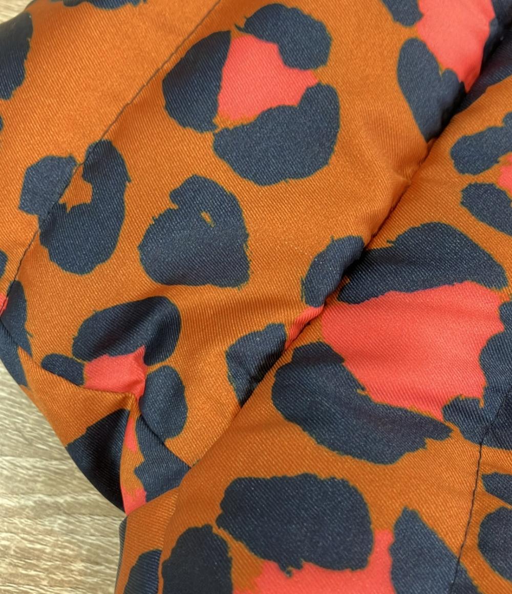 Herno ダウンジャケット リバーシブル レオパード柄 PI1019D-12277P-5946 レディース SIZE 42 (L) ヘルノ