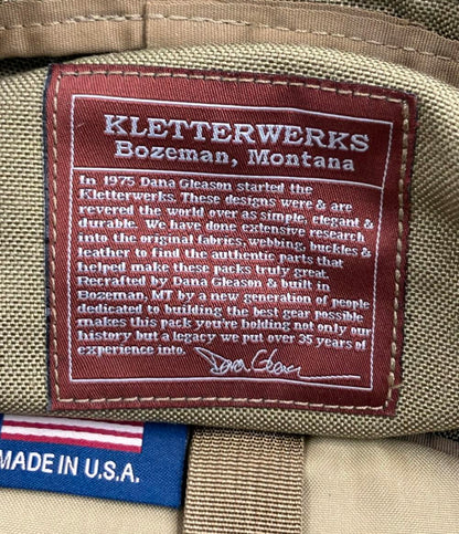 KLETTERWERKS リュック デイパック メンズ クレッターワークス