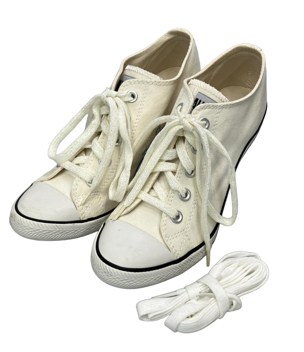 CONVERSE ローカットヒールスニーカー レディース SIZE 25.0 (XL) コンバース