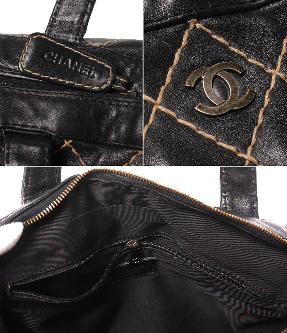 CHANEL ハンドバッグ 6番台 ワイルドステッチ レディース シャネル