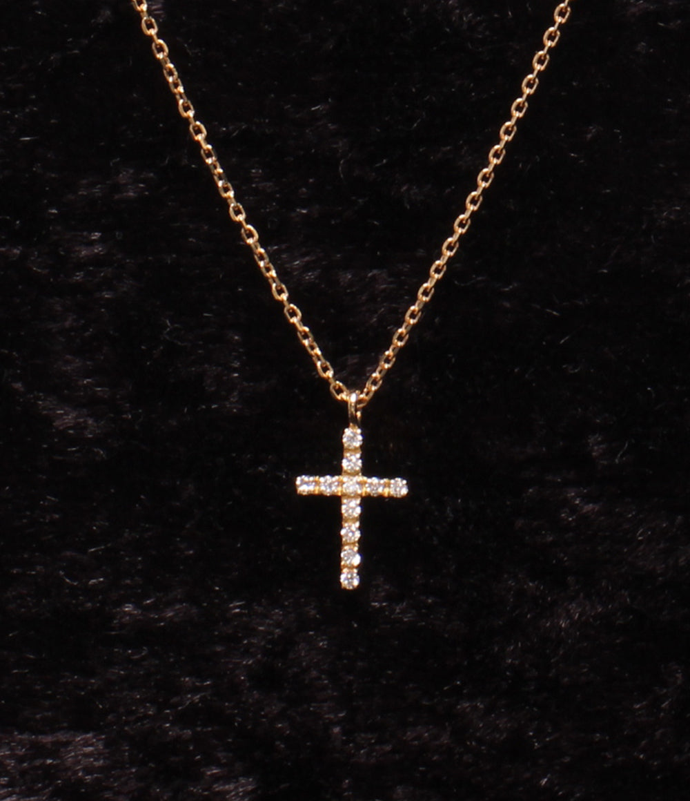 美品 ete ネックレス K18 ダイヤ 0.03ct ブレスレット K18 ダイヤ 0.05ct  2点セット レディース エテ