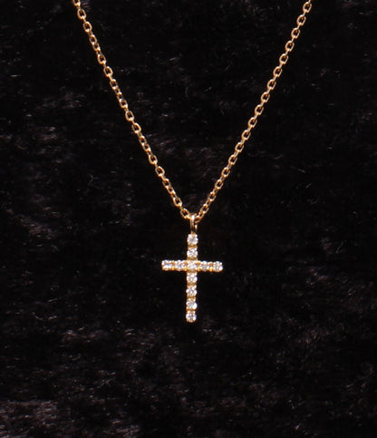 美品 ete ネックレス K18 ダイヤ 0.03ct ブレスレット K18 ダイヤ 0.05ct  2点セット レディース エテ