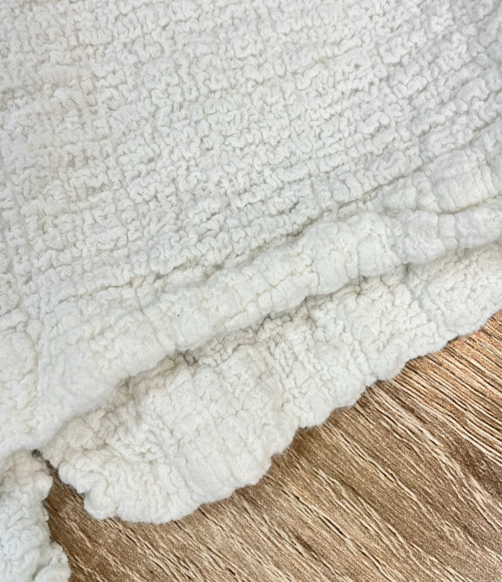me ISSEY MIYAKE 長袖カーディガン ノーカラー CAULIFLOWER MI52FD221 レディース ミー イッセイミヤケ
