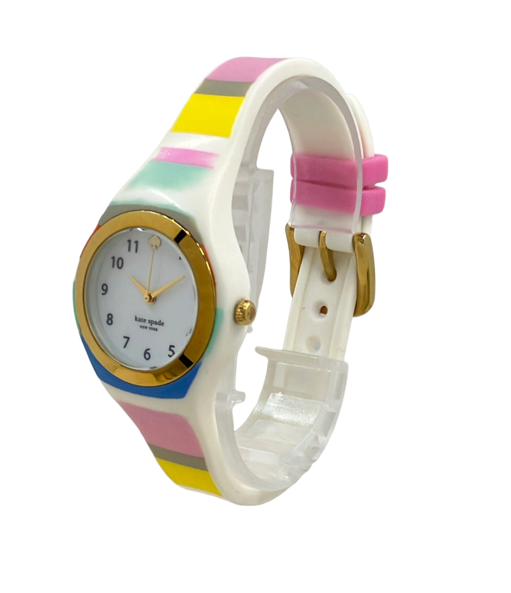 Kate Spade 腕時計 クオーツ ホワイト KSW1076 レディース ケイトスペード