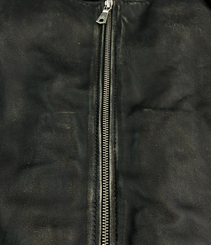 MAISON SPECIAL シープ レザー MA-1 ジャケット メンズ SIZE 2 メゾンスペシャル
