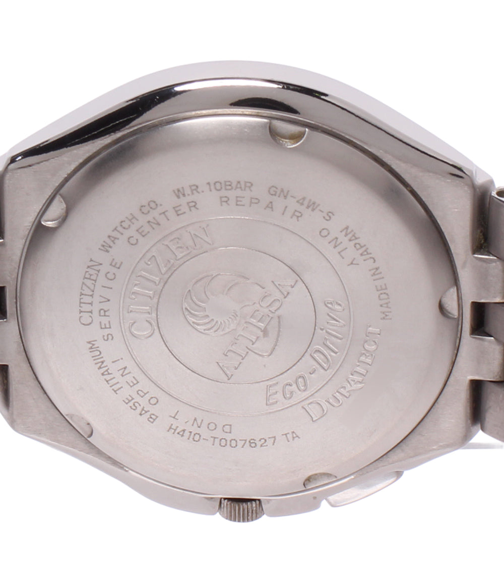 CITIZEN 腕時計 アテッサ ソーラー電波 ホワイト H410-T007627 メンズ シチズン