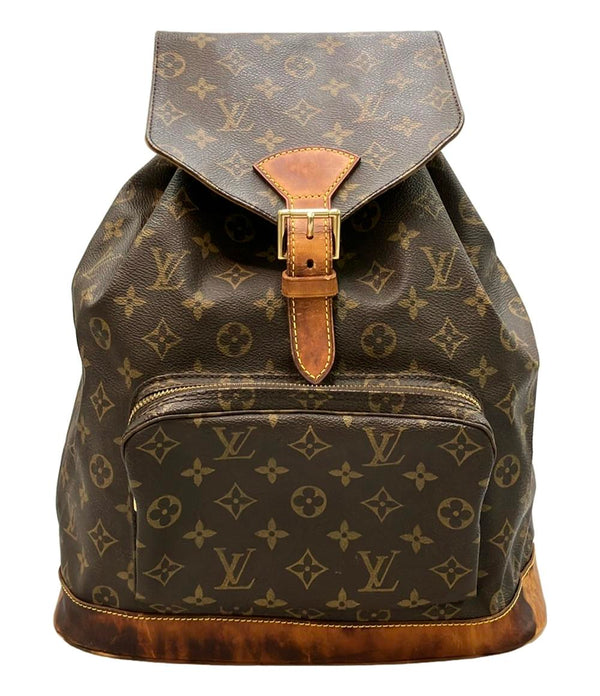 Louis Vuitton モノグラム リュック LOUIS VUITTON リュック デイパック モノグラム モンスリ GM M51135