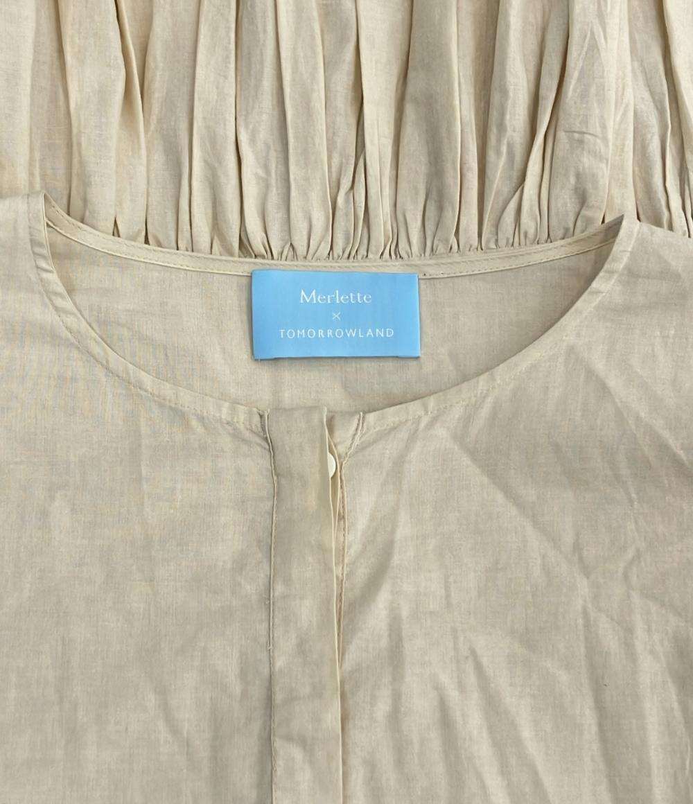 Merlette TOMORROWLAND 長袖 ティアードワンピース レディース SIZE XS マーレット トゥモローランド