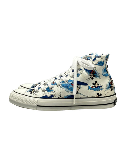 美品 CONVERSE Disney ハイカットスニーカー ミッキーマウス メンズ SIZE 25.5 コンバース ディズニー