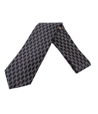 美品 GUCCI ネクタイ シルク100％ GG柄 メンズ グッチ
