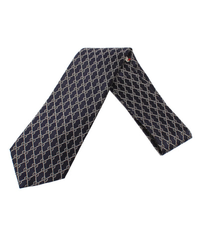 美品 GUCCI ネクタイ シルク100％ GG柄 メンズ グッチ