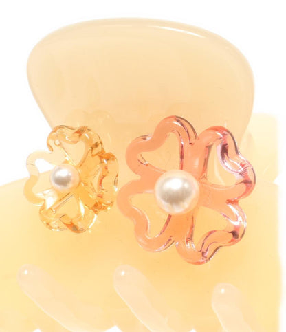 美品 ALEXANDRE DE PARIS ヘアクリップ ヘアアクセサリー フラワーモチーフ レディース アレクサンドル ドゥ パリ