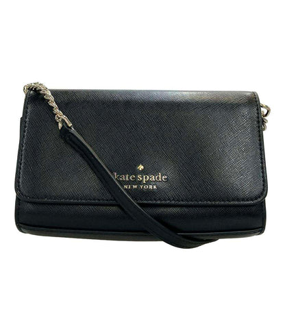 ケイトスペード ショルダーバッグ 斜め掛け チェーン レザー D411 レディース Kate Spade