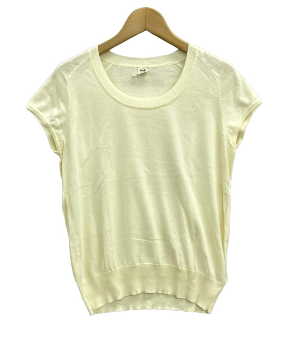 美品 エルメス フレンチスリーブニット レディース SIZE 38 (S) HERMES