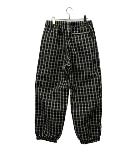 Supreme イージーパンツ ロング 25AW Plaid Warm Up Pant ストリート チェック柄 メンズ SIZE M シュプリーム