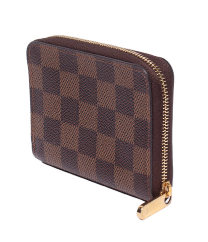 LOUIS VUITTON コインケース ヴィヴィエンヌ クリスマス限定 ホリデイコレクション 2023年 ジッピー コインパース ダミエ エベヌ N40721 レディース