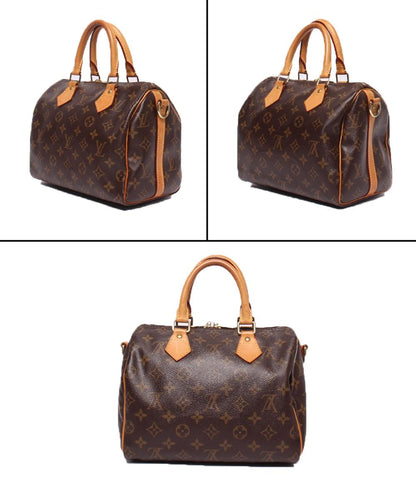 LOUIS VUITTON 2wayハンドバッグ ショルダーバッグ 斜め掛け スピーディバンドリエール25 モノグラム M46977 レディース ルイ・ヴィトン